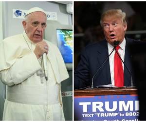 'Si el Vaticano es atacado por Estado Islámico, les prometo que el papa rezaría que Trump fuera presidente, porque eso no habría ocurrido', señaló Trump.