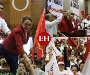 Entre simpatizantes y dirigentes del Partido Libertad y Refundación (Libre), Xiomara Castro oficializó este sábado su precandidatura a la presidencia de Honduras por el partido de izquierda. El evento se realizó en San Pedro Sula, Honduras.