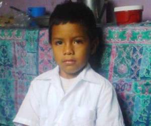 El pequeño Exequiel Alexander Hernández, ya cursaba su primer grado de primaria.