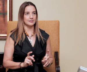 Nelly Jerez, vicecanciller de Honduras ofreció declaraciones EL HERALDO.
