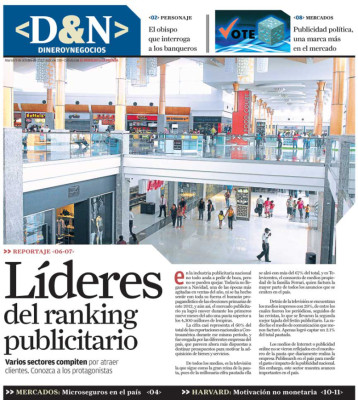 Líderes del ranking publicitario