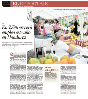 Empleo crece 7.5% en 2013