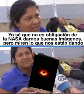 Los memes más graciosos del 'Agujero Negro'