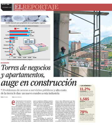Nuevo rumbo en el sector de la construcción