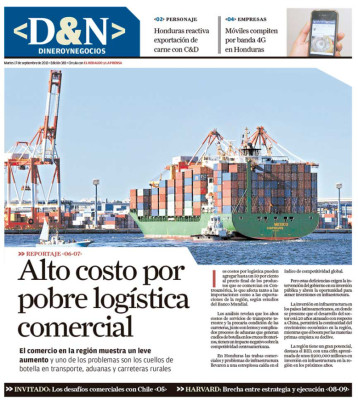 Alto costo por pobre logística comercial