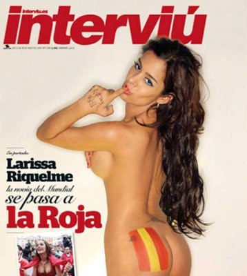 Larissa Riquelme: 'Si me lo piden me vuelvo a desnudar'