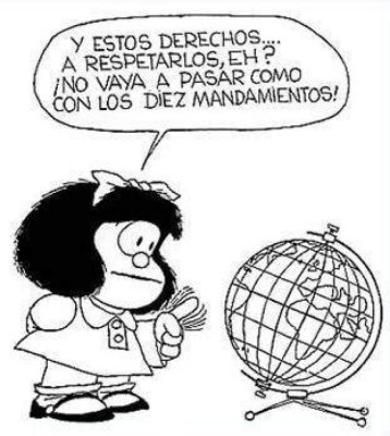 Las mejores frases de Mafalda, el inolvidable personaje creado por Quino&nbsp;&nbsp;