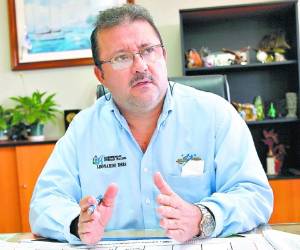 Leonardo Deras, subgerente de la ENEE.