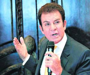 Nasralla hizo un análisis de la parte positiva y negativa del gobierno de Juan Orlando Hernández en su primer año.