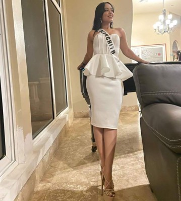 Angélica Burgos, la representante de Olanchito que enamora en el Miss Honduras Universo 2021&nbsp;&nbsp;