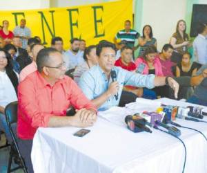 El Sitraenee aseguró en conferencia de prensa que los suspendidos no son trabajadores sin funciones y que devengan los salarios más bajos.