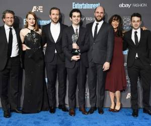 La La Land sedujo a la crítica. El musical repunta entre las favoritas de la temporada. En la entrega de los Critics’ Choice Awards obtuvo el premio a Mejor película.