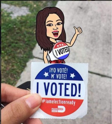 Famosos que ya votaron en las elecciones de Estados Unidos