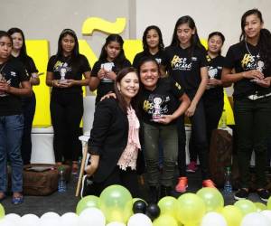 Las niñas lectoras de Gracias, Lempira, hicieron escuchar sus voces.