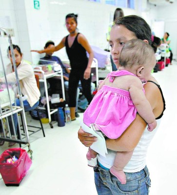 Desbordados Hospital Escuela y San Felipe