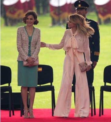 Letizia y Angélica compiten en estilo