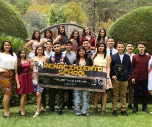 “Sigue tus sueños” es el eslogan de esta generación 2017 de la Renacimiento School, el cual tiene como objetivo que ellos recuerden que las metas se alcanzan con esfuerzo y dedicación. Foto: Emilio Flores / EL HERALDO