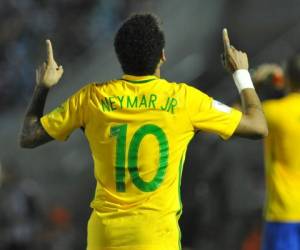 Neymar anotó un tanto en la goleada de 4-1 ante Uruguay (Foto: Agencia AFP)