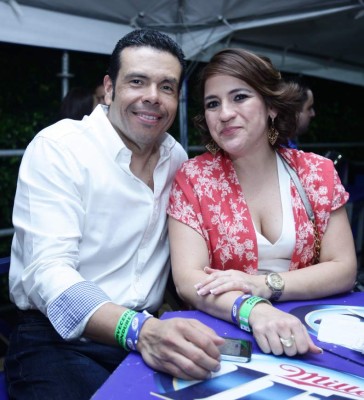 Rock, baile y diversión en la Miller Lite de Tegucigalpa