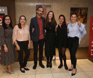 Glenda Estrada, Ileana López, José Carlos Balaguer, Inma López, Jessica Guifarro y Rosa Montoya.