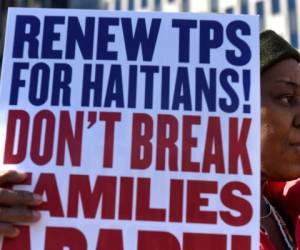 Estados Unidos canceló recientemente el TPS parahaitianos y salvadoreños, mientras que para Honduras lo extendió solo por seis meses más. (Foto: AFP/ El Heraldo Honduras/ Noticias Honduras hoy)