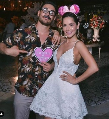 Los vestidos que Carmen Villalobos usó en su boda con Sebastián Caicedo