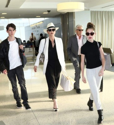 Hija de Catherine Zeta y Michael Douglas se roba las miradas ¡Hermosa! &nbsp;&nbsp;&nbsp;