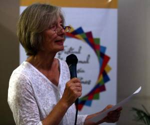 Janeth Gold estudia la literatura hondureña desde hace 30 años. / Foto: Emilio Flores (El Heraldo)