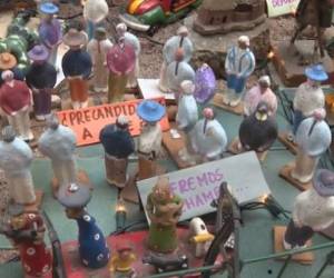 El tema de la reelección presidencial también es representado en el nacimiento (Foto: CNN/ El Heraldo Honduras/ Noticias de Honduras)