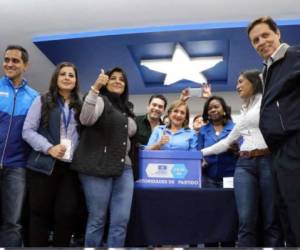 El Partido Nacional lleva mujeres en su mayoría como designadas a la presidencia de Honduras.