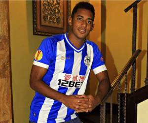 El 'Choco' se encuentra concentrado con la Sub-23 de Honduras que realiza una gira de preparación por Asia y este día fue la figura al marcar doblete en el empate 2-2 con Corea del Sur.