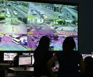 La videovigilancia está cubierta en un 100 por ciento en la capital. Foto: Efraín Salgado/ EL HERALDO.