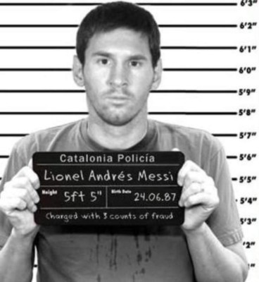 Los mejores memes del Argentino Lionel Messi guardando prisión