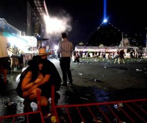 Honduras se solidariza con los familiares de las víctimas y los heridos del atentado en Las Vegas. (Foto: AFP/ El Heraldo Honduras, Noticias de Honduras)