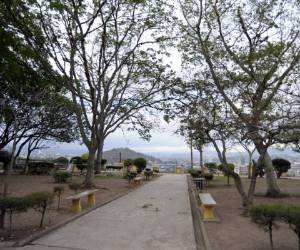 Los pasillos del parque se harán las exhibiciones de arte, además se instalarán dos escenarios para hacer las presentaciones artísticas. Foto: Alejandro Amador/EL HERALDO