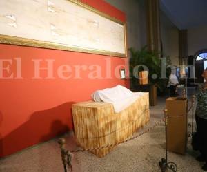 La réplica de la Sábana Santa de Turín fue expuesta en la ciudad San Pedro Sula y Tegucigalpa.