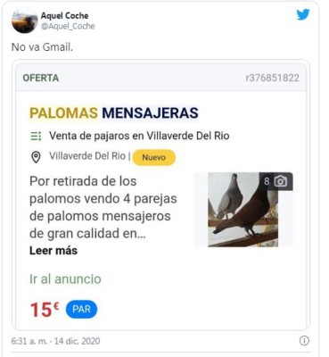 Los inesperados memes que dejó la caída mundial de Google