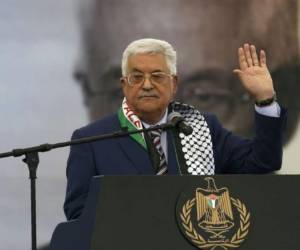 El presidente de la Autoridad Palestina, Mahmud Abas, habló sobre propuesta de Trump. Agencia AFP.