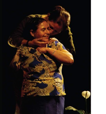 Las poderosas teatro de Guatemala, en memorias