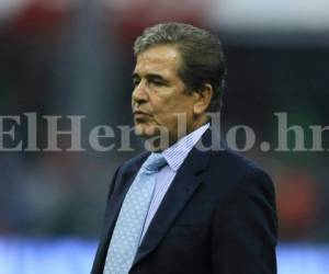 Jorge Luis Pinto, técnico de la Selección Nacional de Honduras.