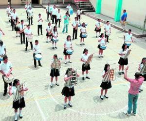 Los alumnos alabaron la decisión de la Casa Presidencial de no excluir a ningún centro educativo.