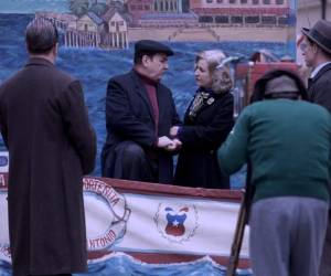 Una escena del filme “Neruda”, dirigida por el chileno Pablo Larraín.