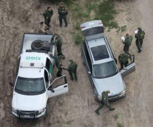 Como parte de su política Trump también determinó ampliar la presencia de policías fronterizos (Foto: AFP/ El Heraldo Honduras/ Noticias de Honduras)