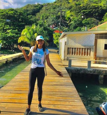 Jennifer Hernández, la bella isleña que busca la corona en Miss Honduras Universo 2021