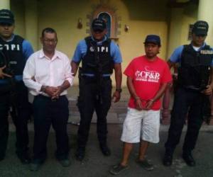 Abraham Avilés (73) y Alcides Antonio Martínez son las personas capturadas por el delito de violación especial.