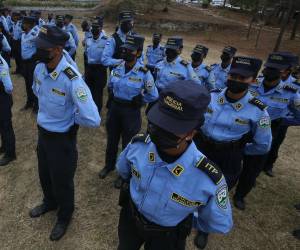 Honduras está entre los países de la región centroamericana con menos agentes policiales.