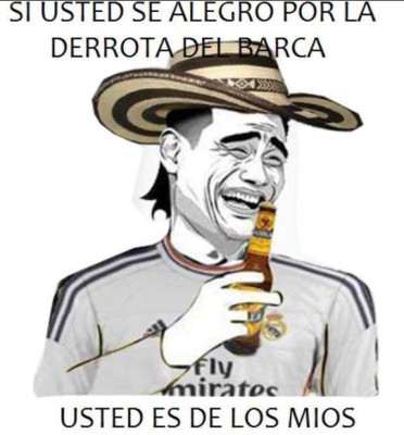 Con memes se burlan de la eliminación del Barça
