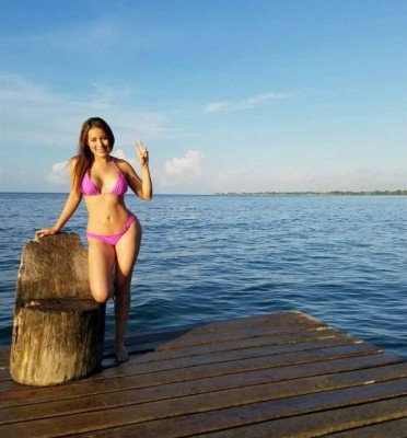 Hondureñas que lucen hermosas en sensuales trajes de baño