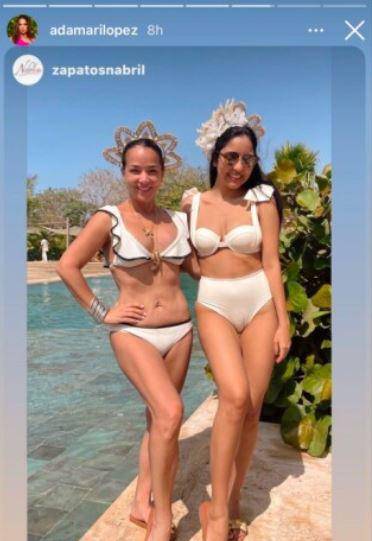 Adamari López dejó ver que su cuerpo no es perfecto, pese a su pérdida de peso.
