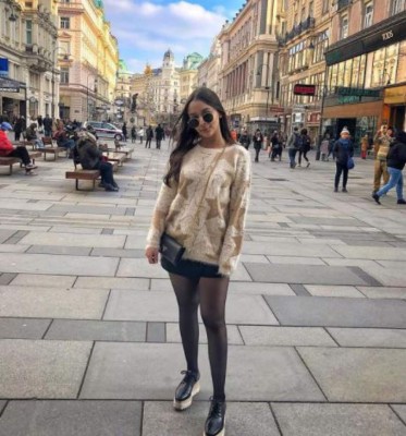 Nuni Joya, tiktoker, comentarista deportiva y española fanática del Olimpia